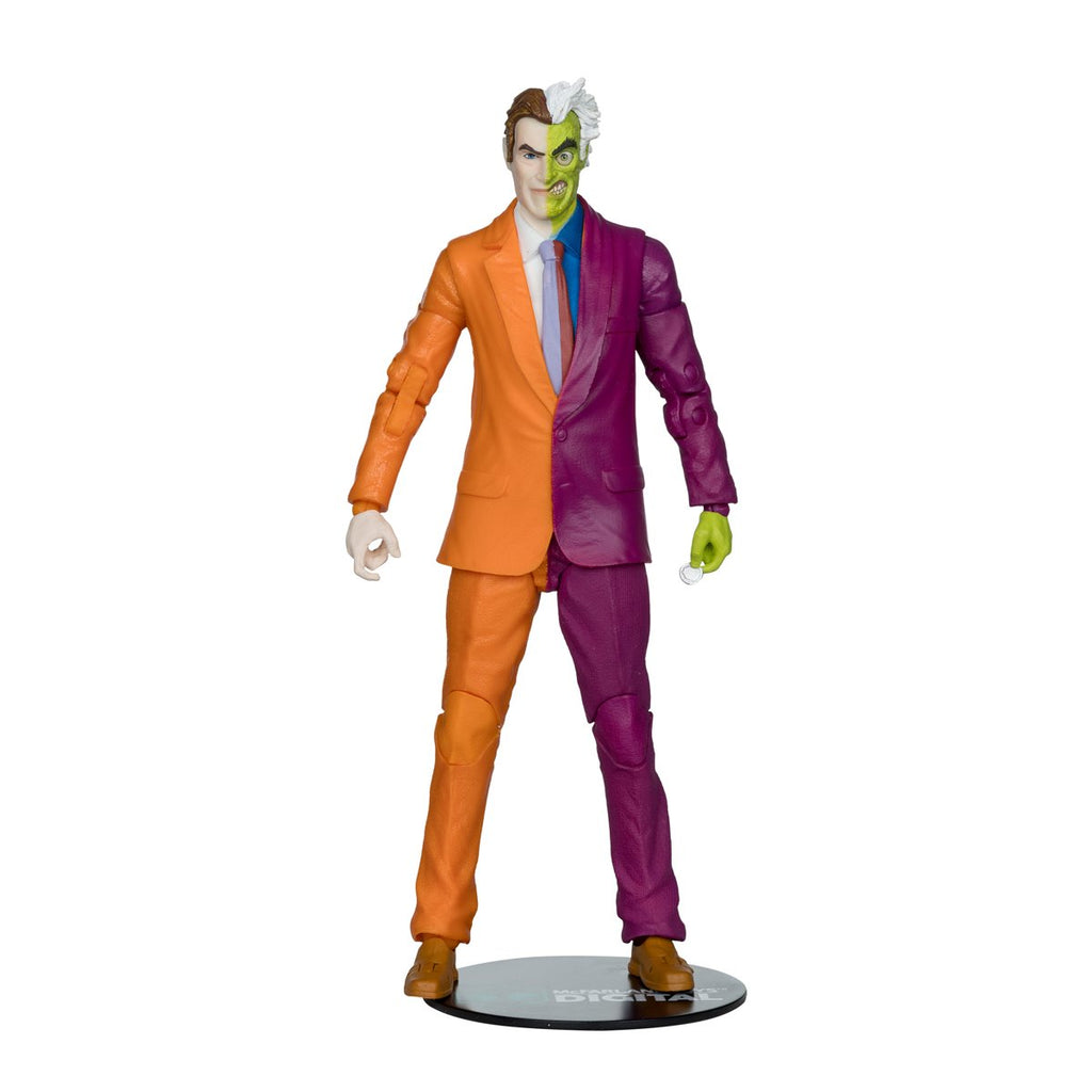 DC Direct Wave 4 Two-Face The Silver Age 7-Inch Scale Action Figure with McFarlane Toys Digital Collectible