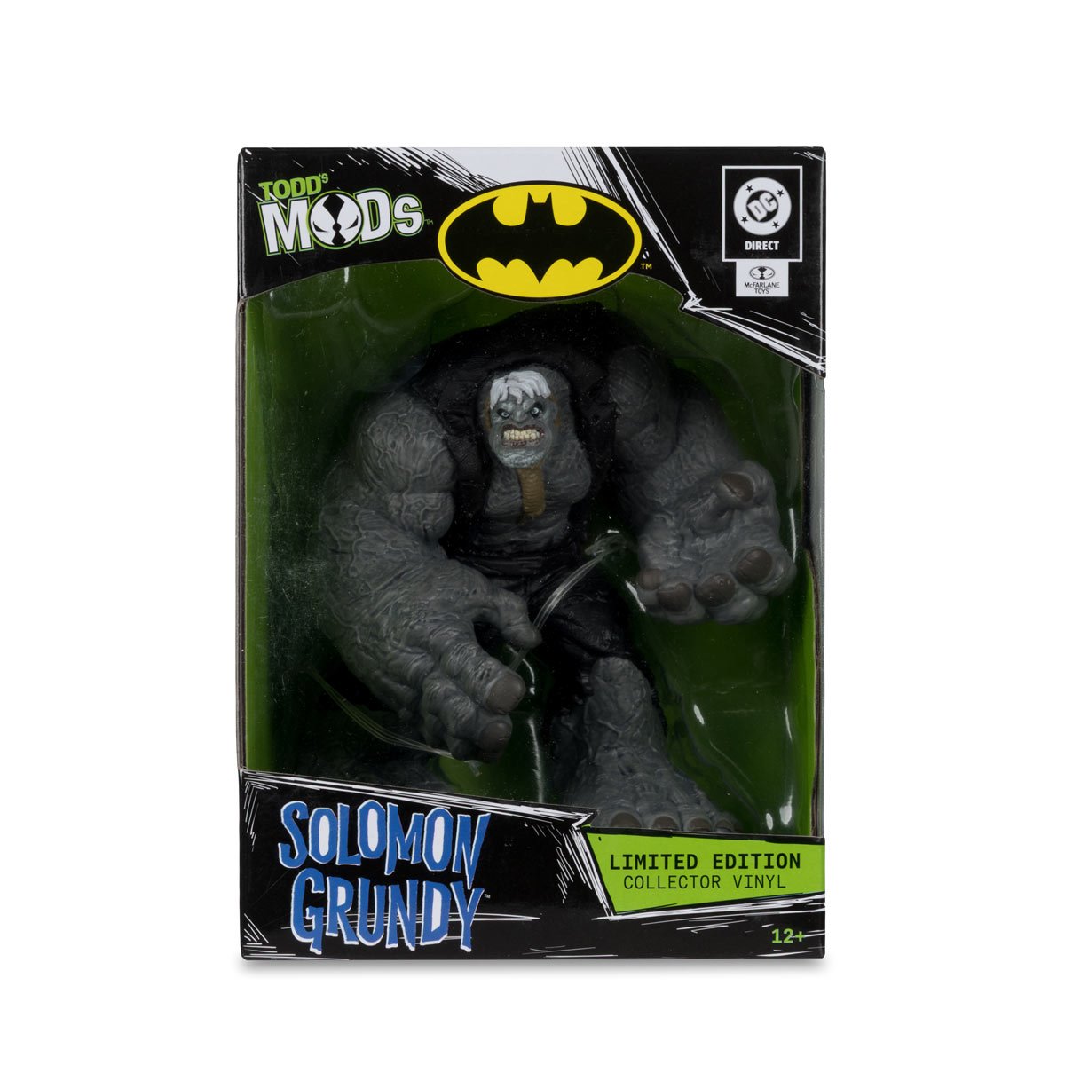 DC Direct Collector Vinyl Wave 5 Solomon Grundy Todd's Mods Limited Edition 4 1/2-Inch Scale Posed Figure