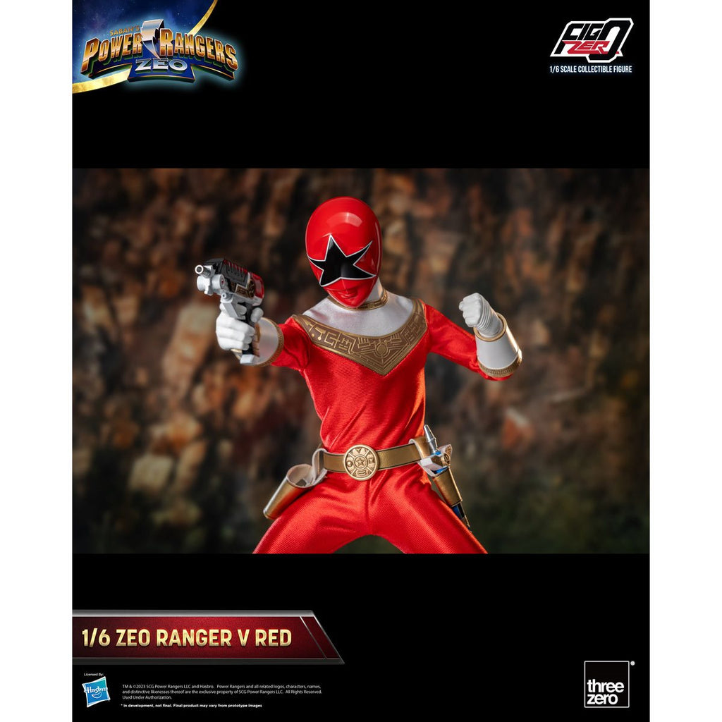 Power Rangers Zeo Red Zeo Ranger V FigZero 1:6 Scale Action Figure