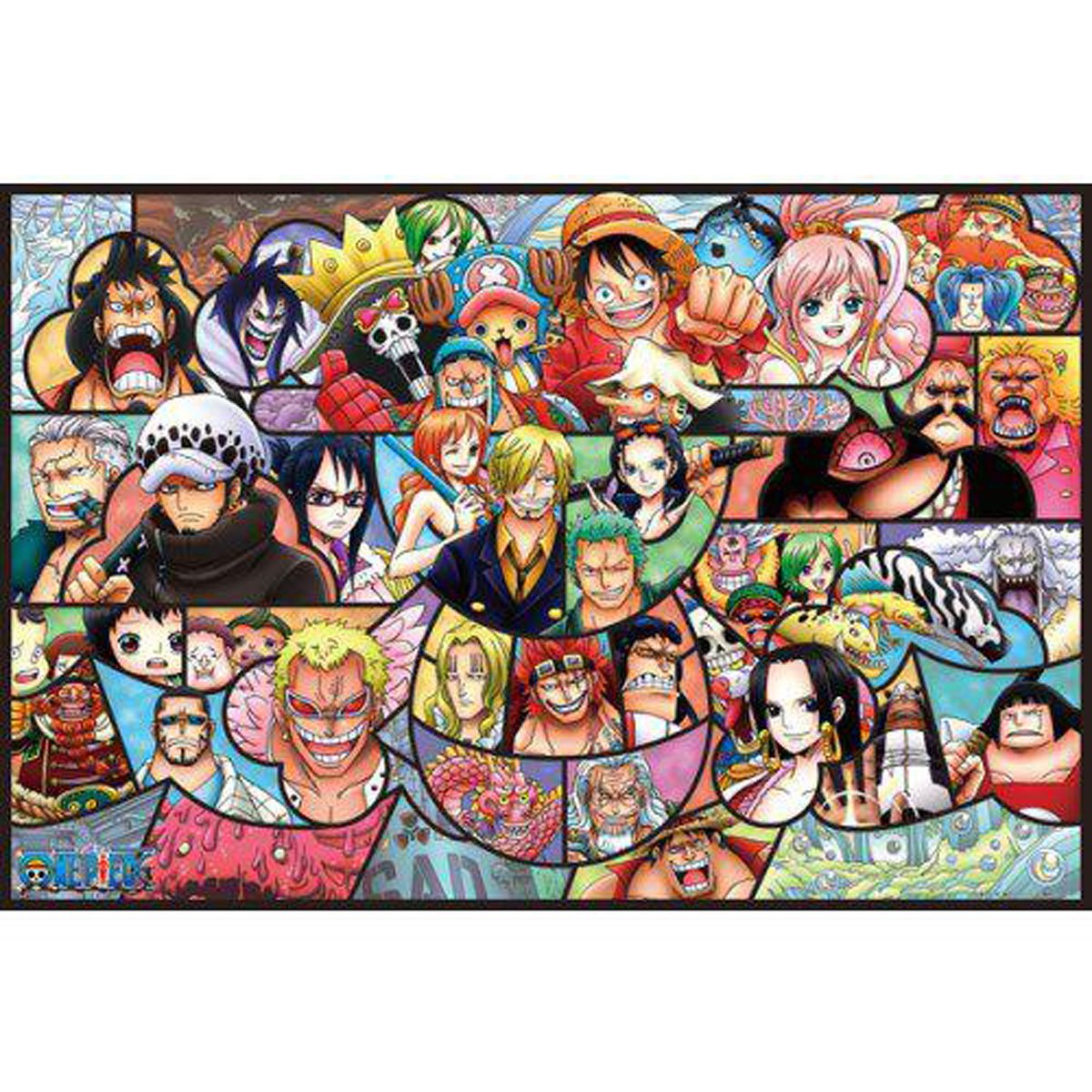 One Piece 1000-AC001 New World Great Adventure! Art Crystal Jigsaw Puzzle