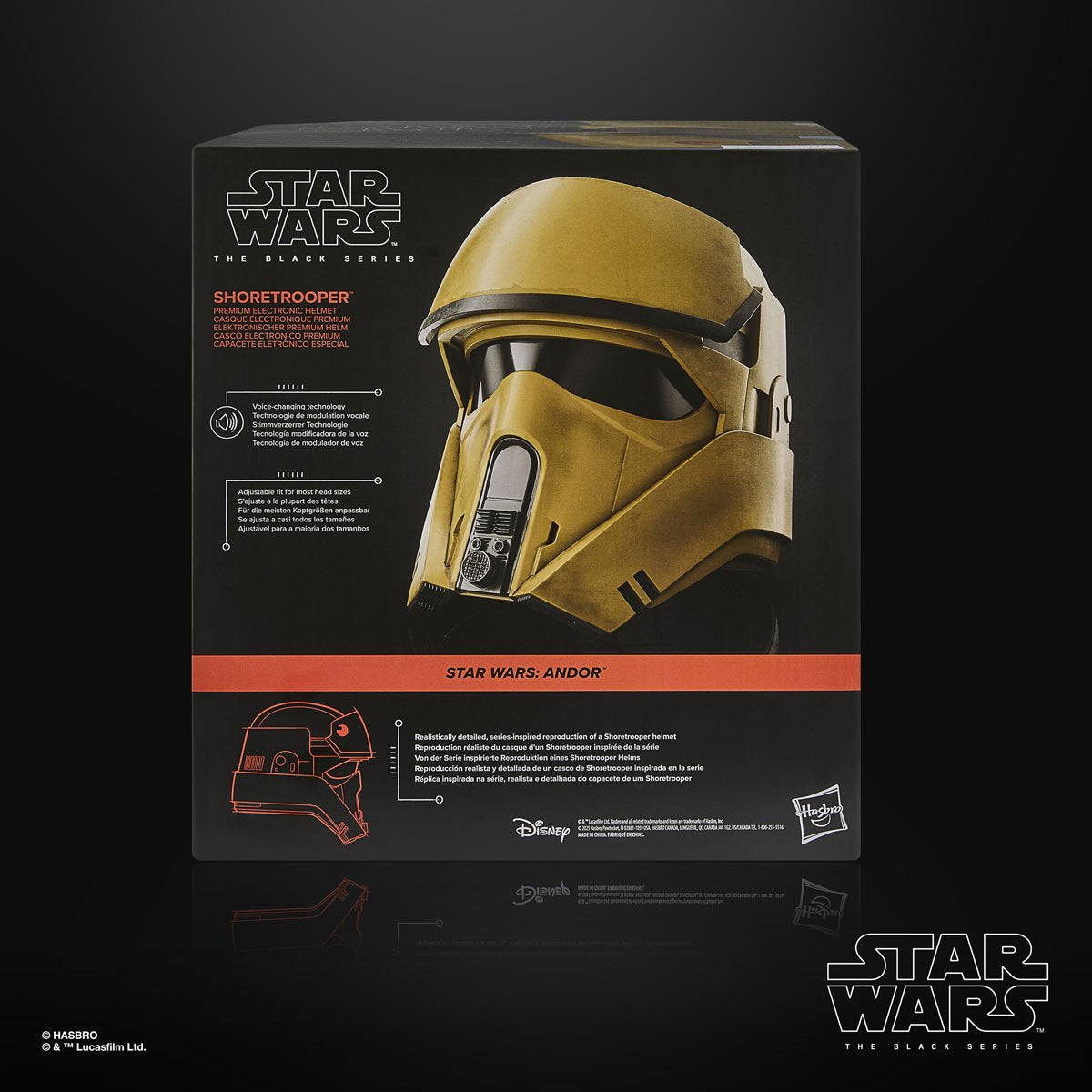 Star Wars: The Black Series Shoretrooper Electronic Helmet Prop Replica