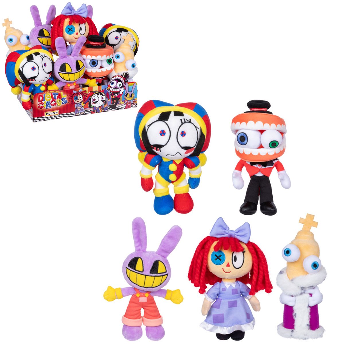 Amazing Digital Circus Deluxe Plush Case of 9