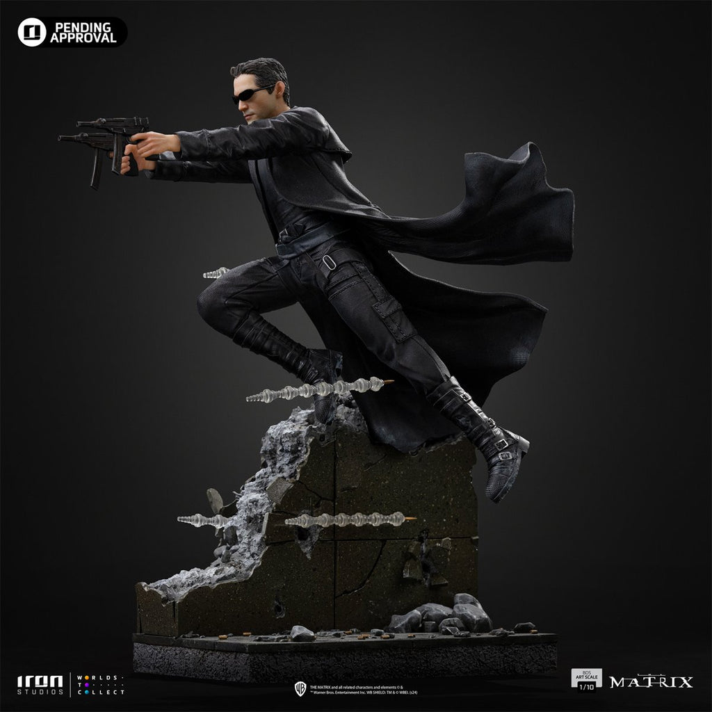 The Matrix Neo Battle Diorama Series 1:10 Art Scale Limited Edition Statue