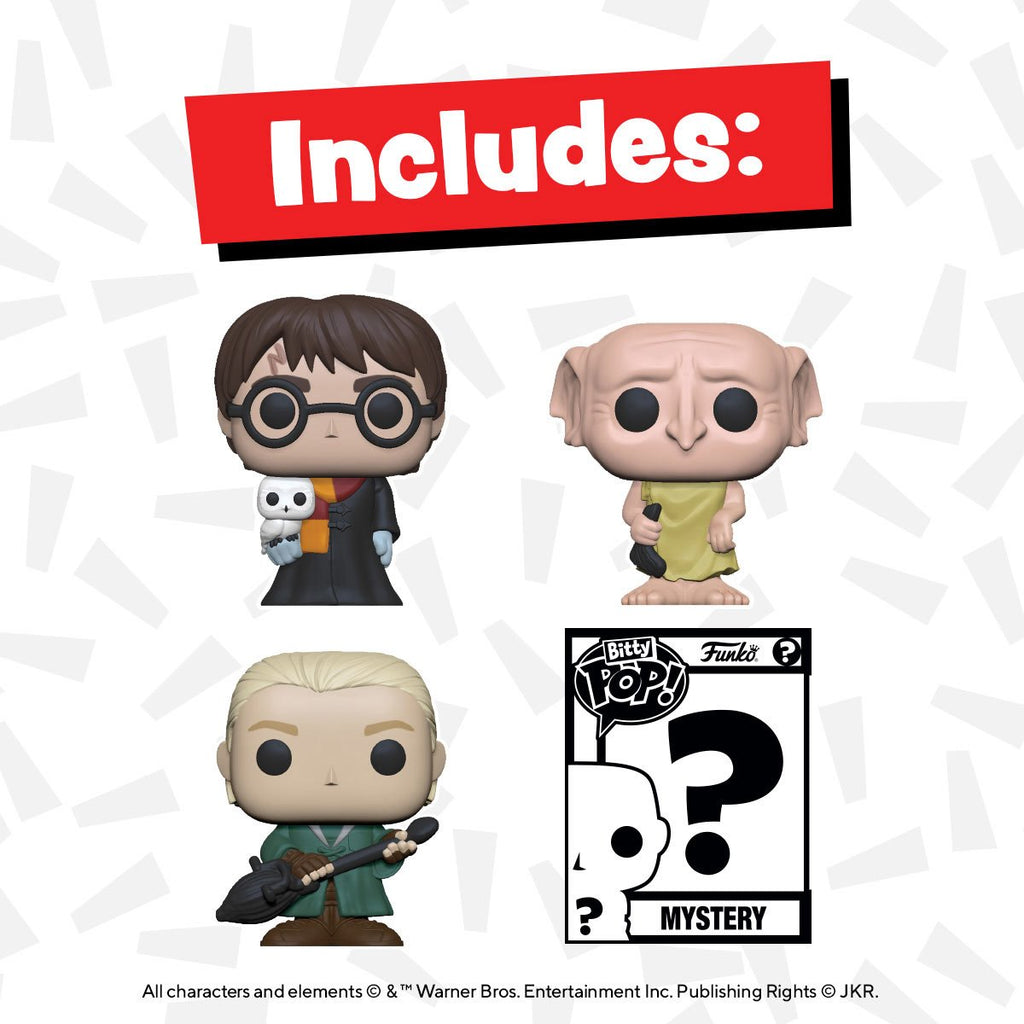 Harry Potter Harry Funko Bitty Pop! Mini-Figure 4-Pack