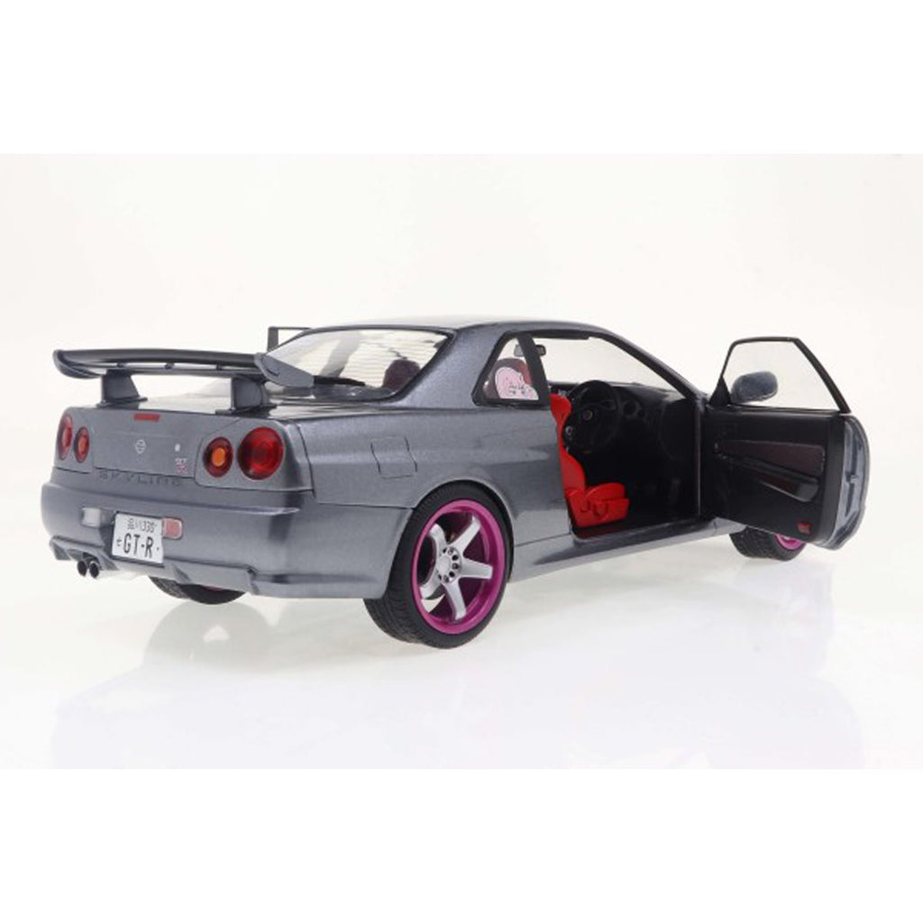 1999 Nissan Skyline GT-R R34 1:18 Scale Die-Cast Metal Vehicle