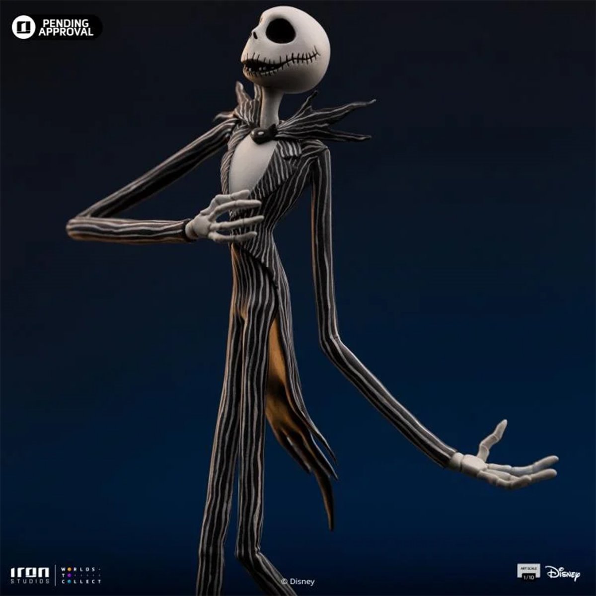The Nightmare Before Christmas Jack Skellington 1:10 Art Scale Limited Edition Statue