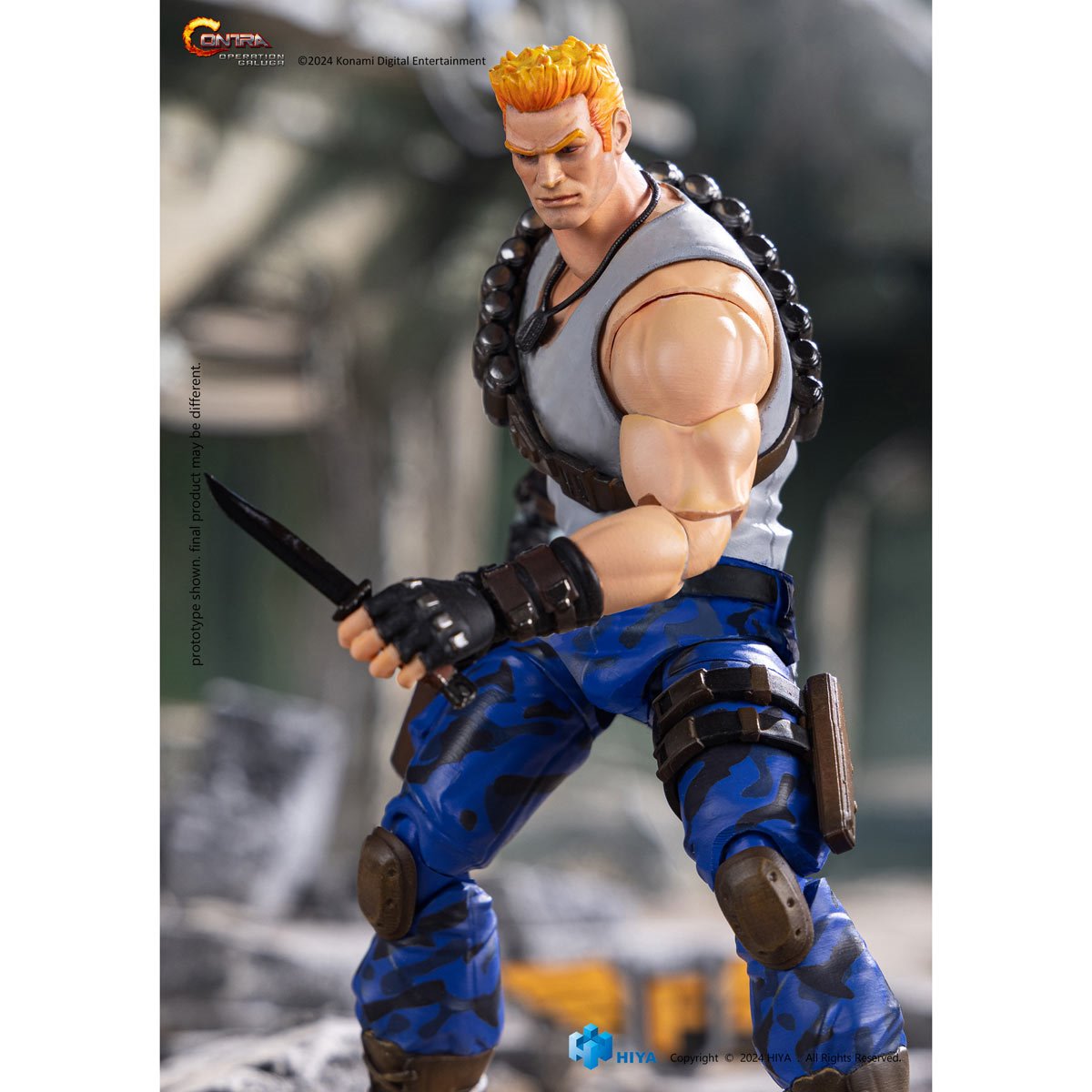 Contra: Operation Galuga Bill Rizer Exquisite Basic 1:12 Action Figure - Previews Exclusive