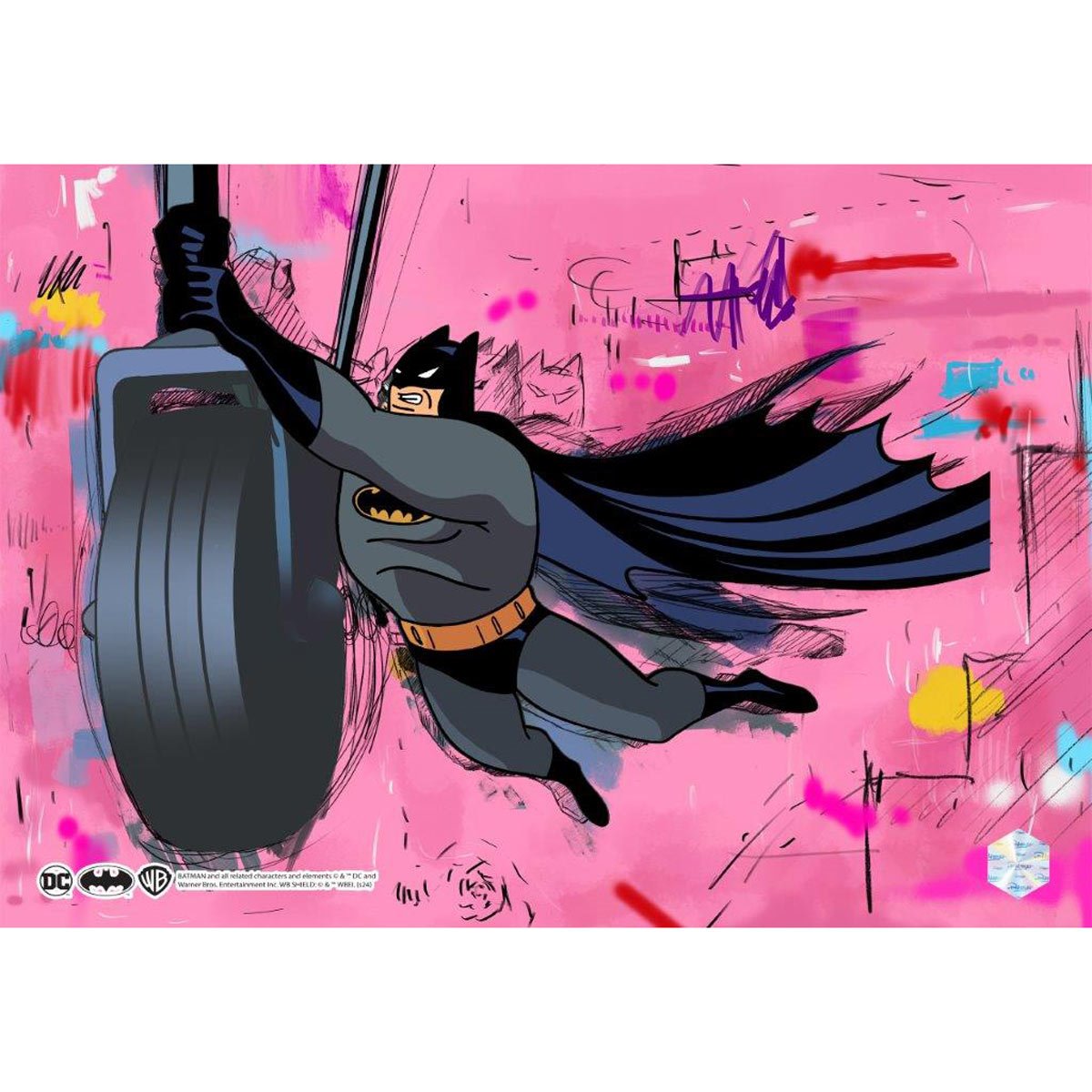 Batman: The Animated Series The Strange Secret of Bruce Wayne #1105 Animation Cel Artist Edition Framed Art Print