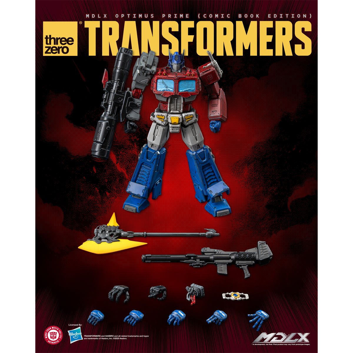 Transformers Optimus Prime Comic Book Edition MDLX Action Figure