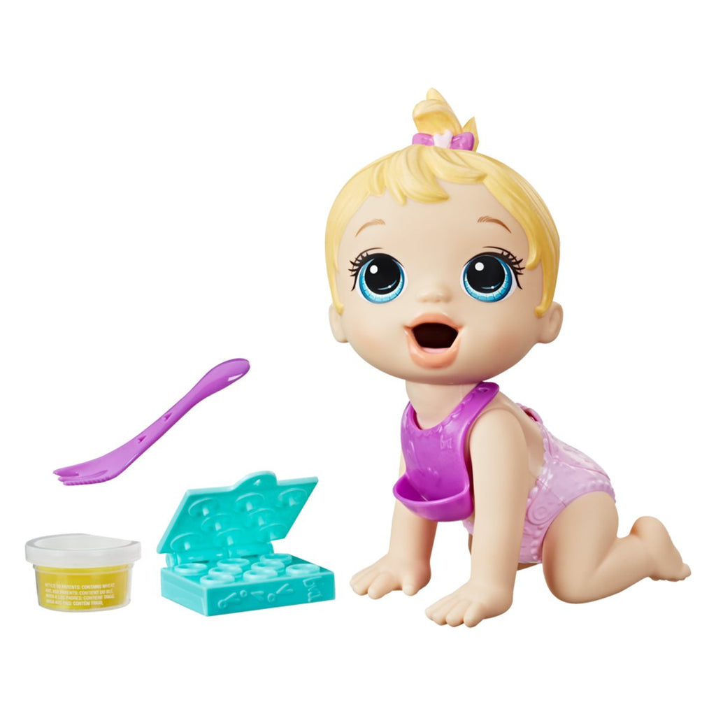 Baby Alive Lil Snacks Doll (Blonde Hair)