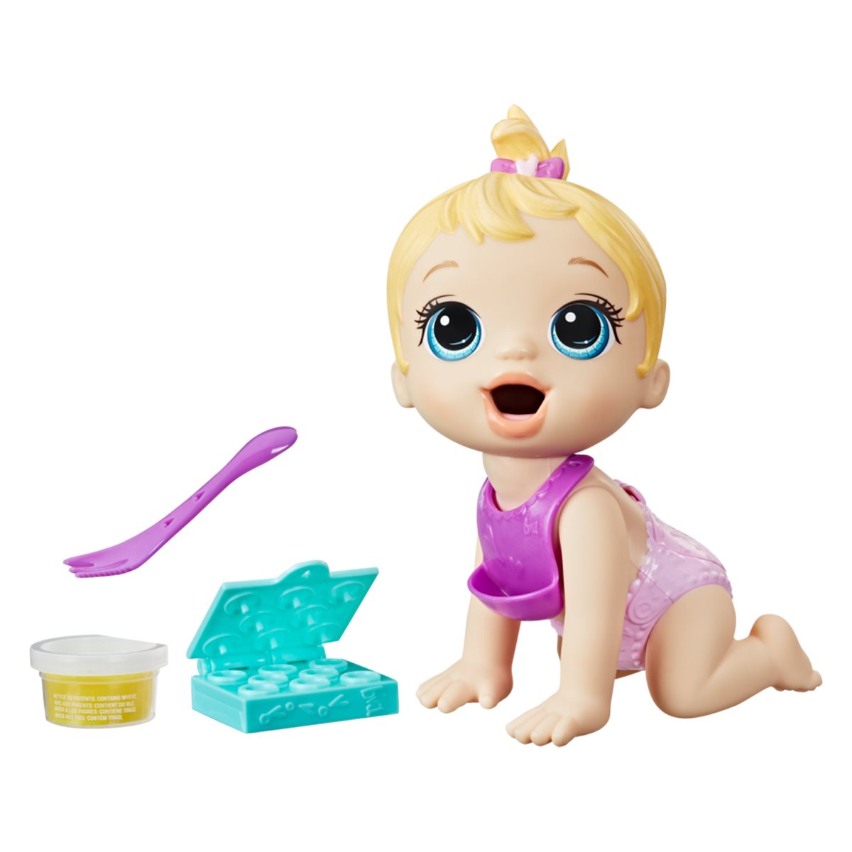 Baby Alive Lil Snacks Doll (Blonde Hair)