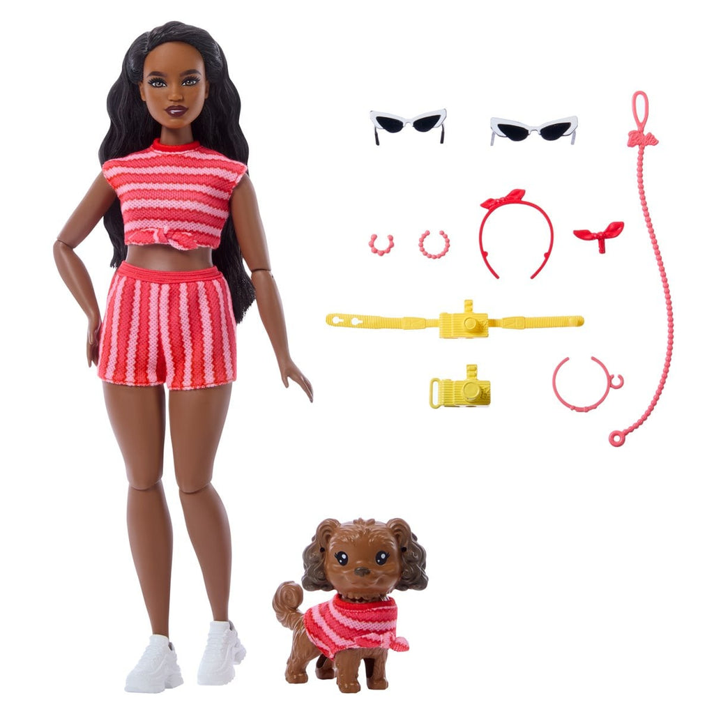 BarbieTwinning Looks Stripes Accessories and Doll