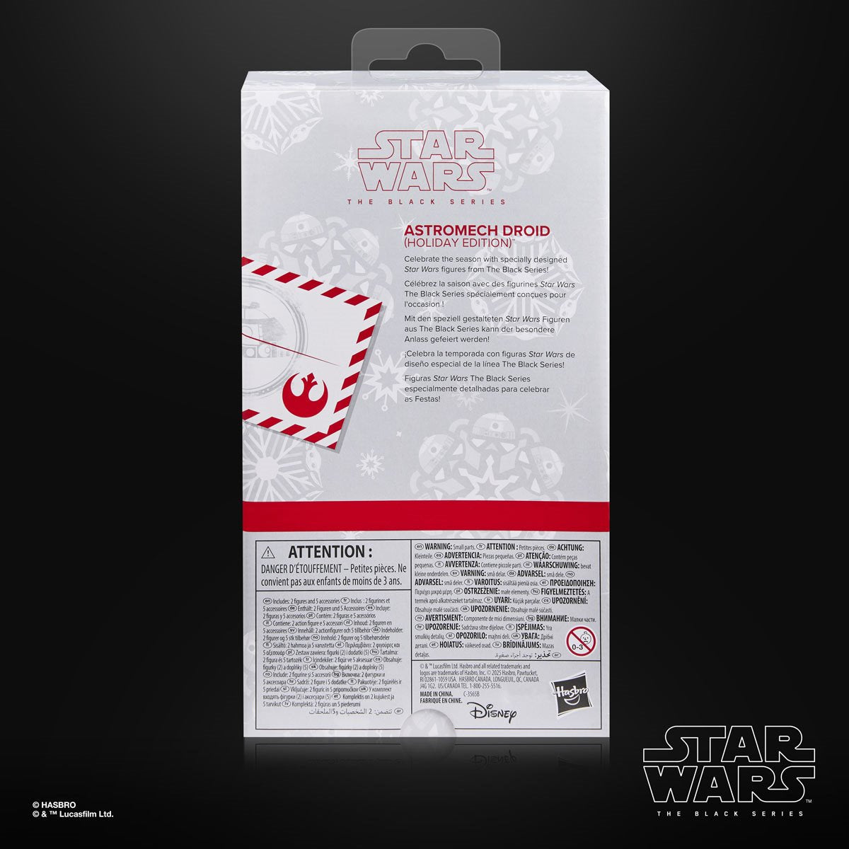 Star Wars The Black Series Astromech Droid (Holiday Edition) 6-Inch Action Figure