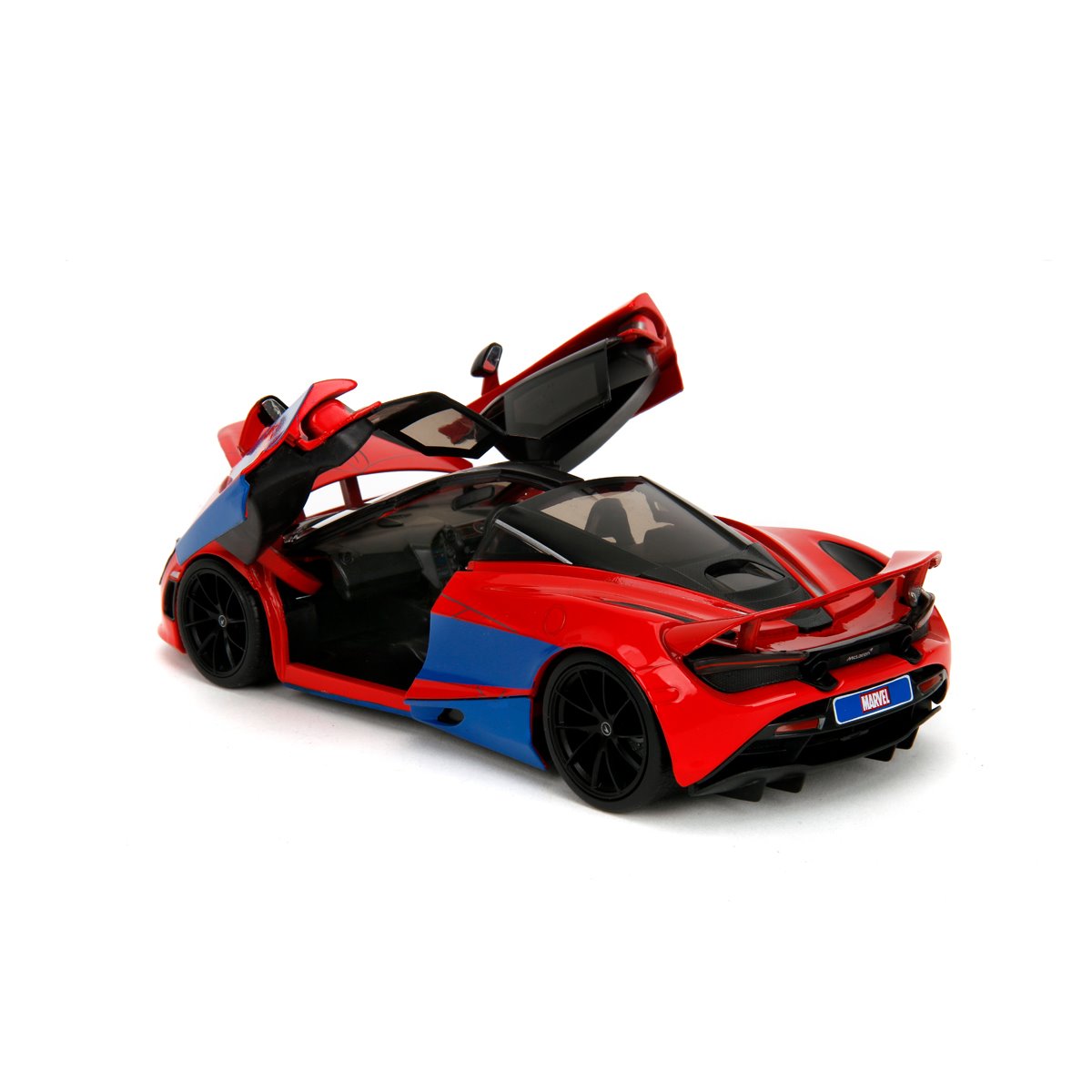 Hollywood Rides Marvel Spider-Man McLaren 720S 1:24 Scale Die-Cast Metal Vehicle with Spider-Man Figure
