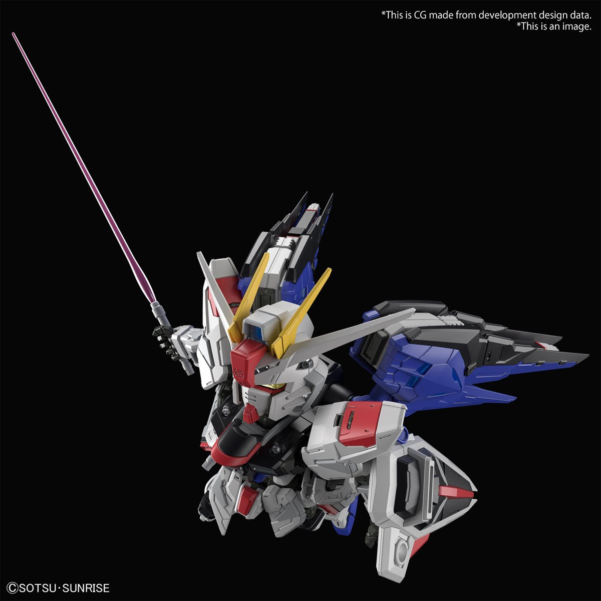 Gundam Master Grade SD Freedom Gundam Model Kit