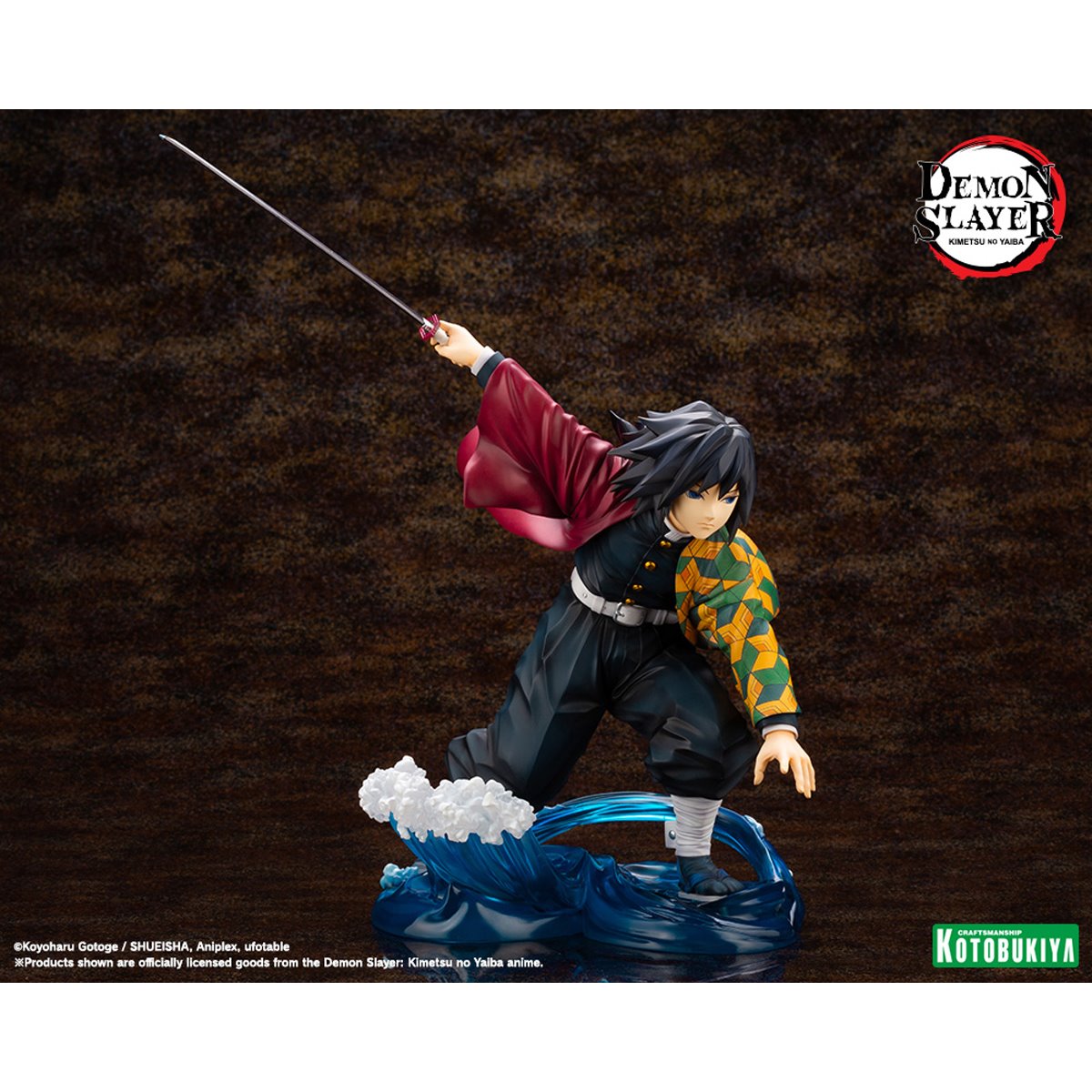 Demon Slayer: Kimetsu no Yaiba Giyu Tomioka ArtFX J 1:8 Scale Statue - ReRun
