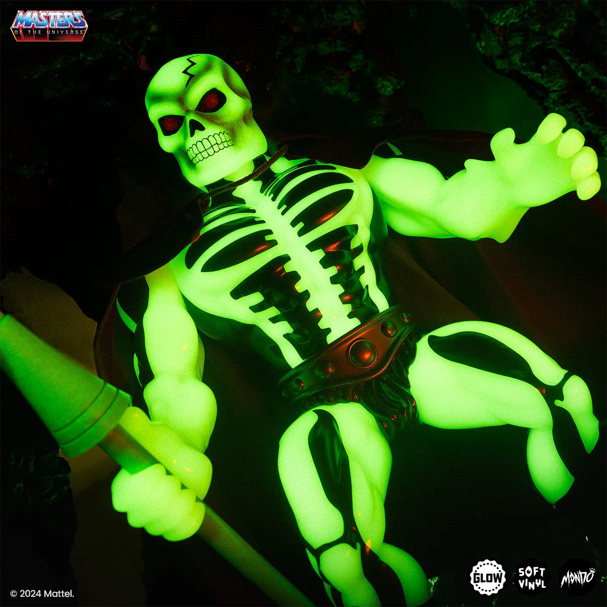 Masters of the Universe Scare Glow Classic Variant Glow-in-the-Dark Soft Vinyl Action Figure