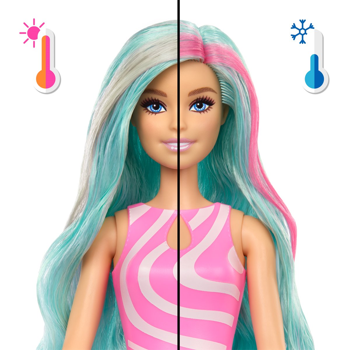 Barbie Pop Reveal Sea Slushy Series Jellyfish Doll