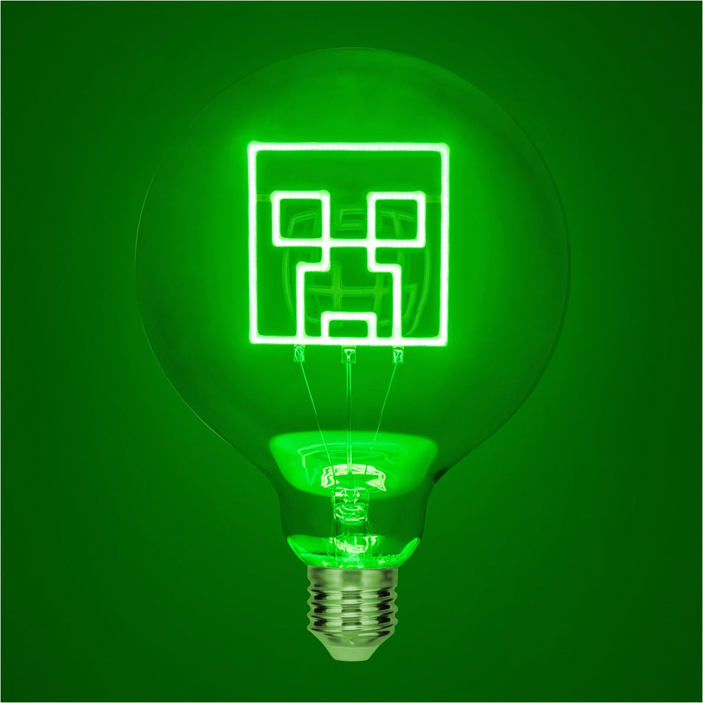 Minecraft Creeper LED Neon Bulb