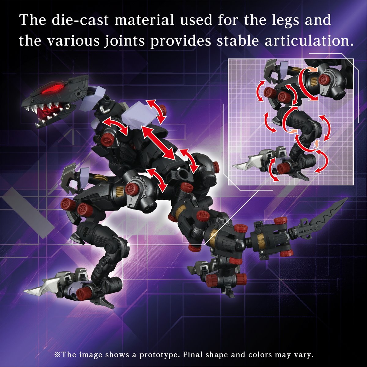 Zoids AM-Z01EX Berserk Fury Elementary Body Adamas Machina Model Kit