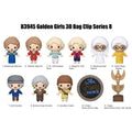 Golden Girls Series 8 3D Foam Bag Clip Random 6-Pack