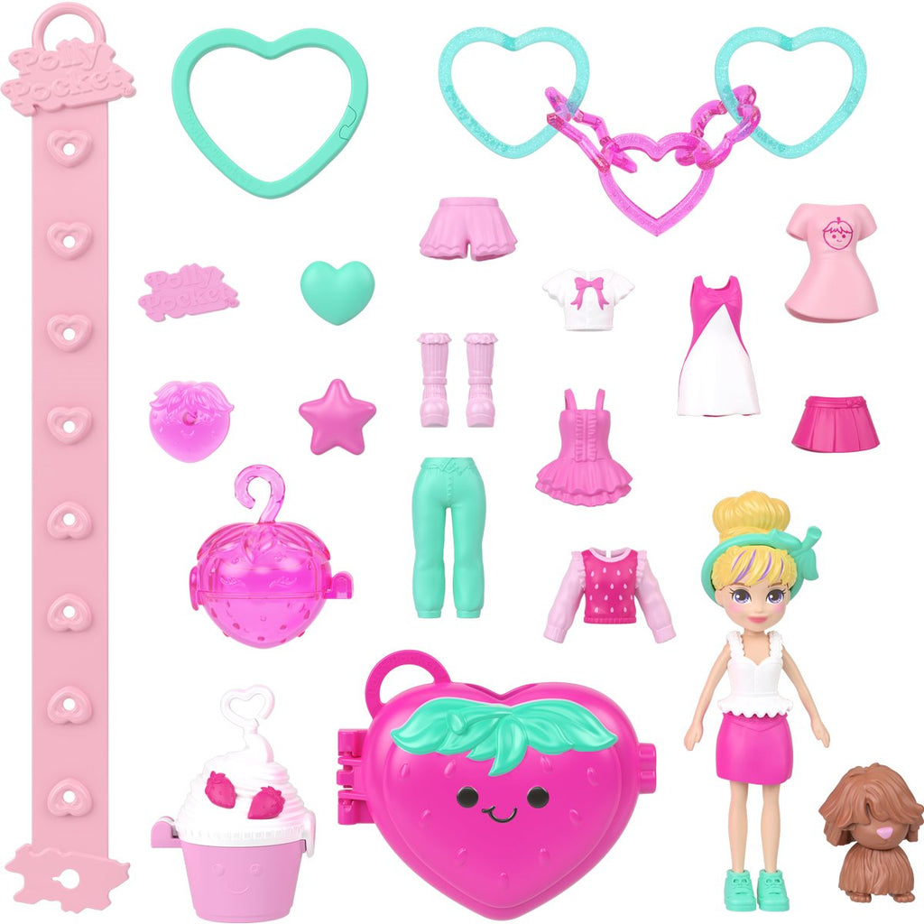 Polly Pocket Bracelet Style Kit Case of 4