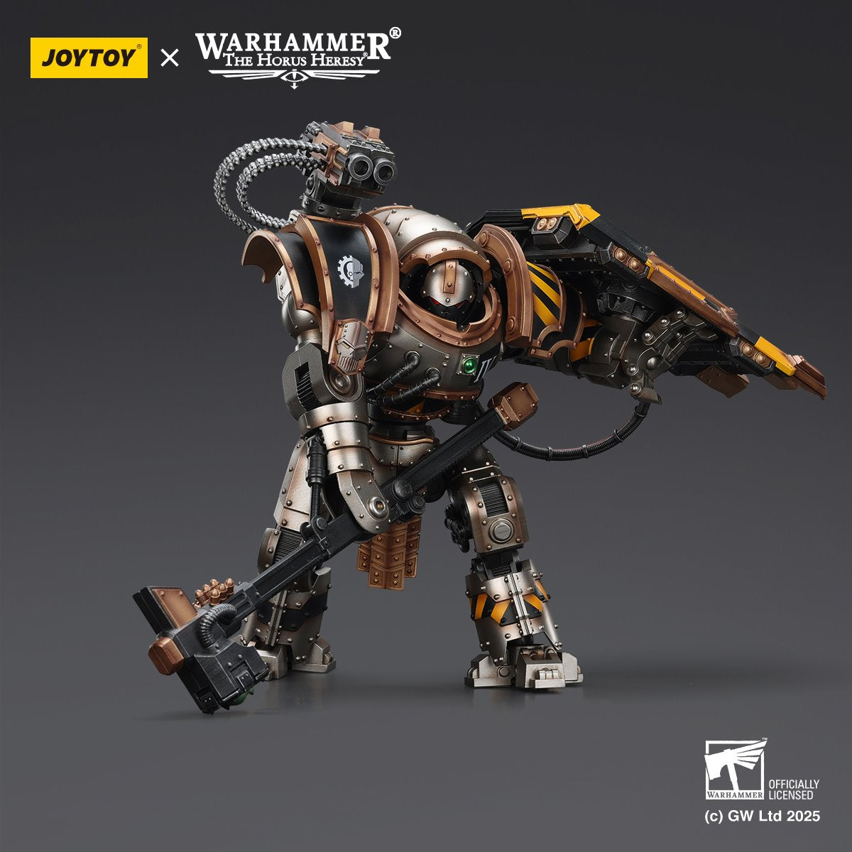 Joy Toy Warhammer The Horus Heresy Iron Warriors Iron Circle Domitar-Ferrum Class 1:18 Scale Action Figure