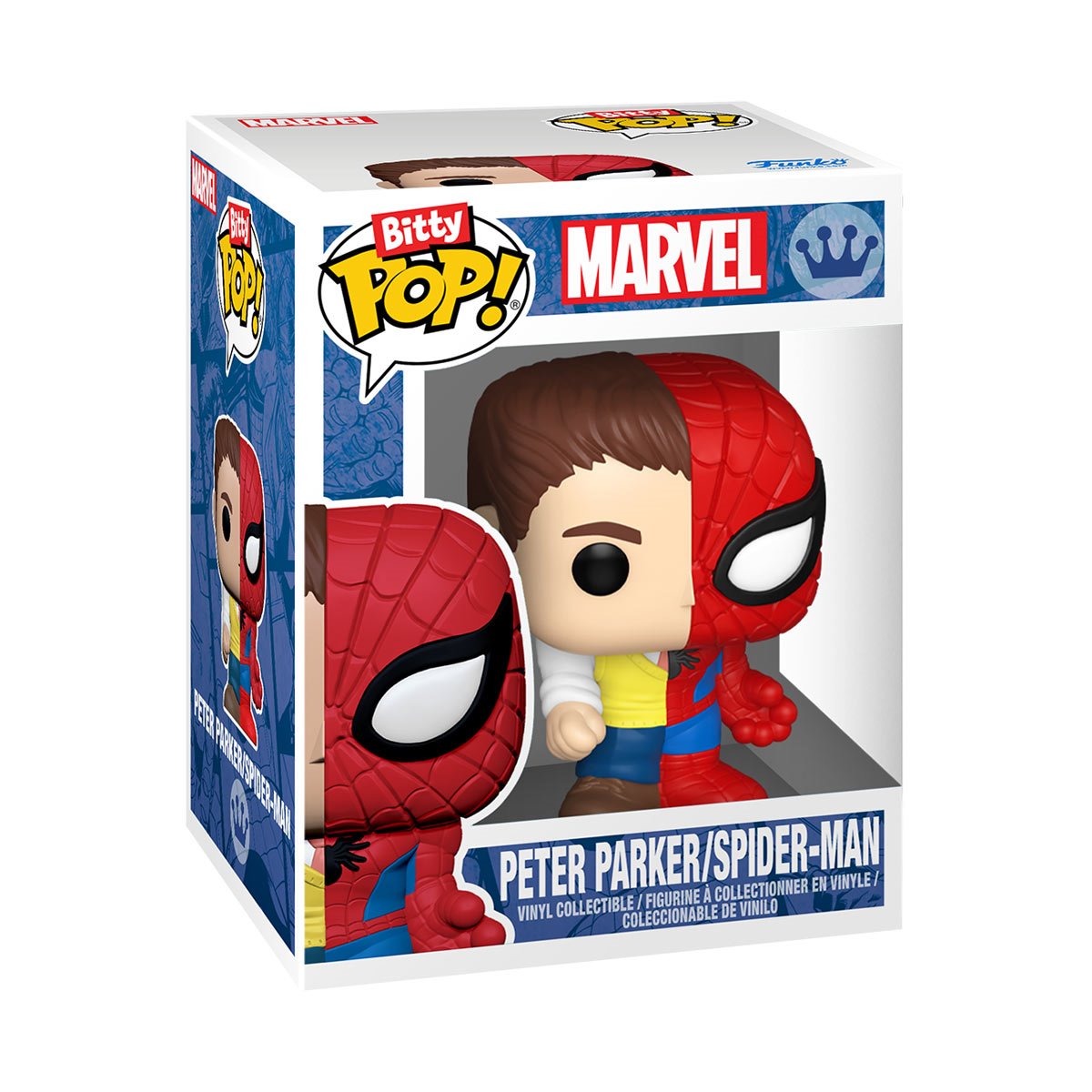 Spider-Man Peter Parker Funko Bitty Pop! Mini-Figure 4-Pack