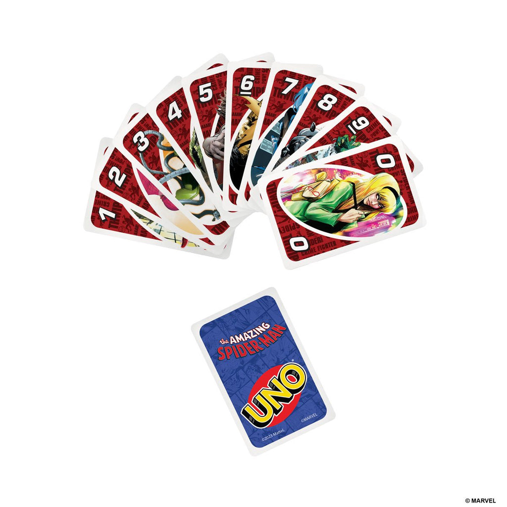 The Amazing Spider-Man UNO Card Game