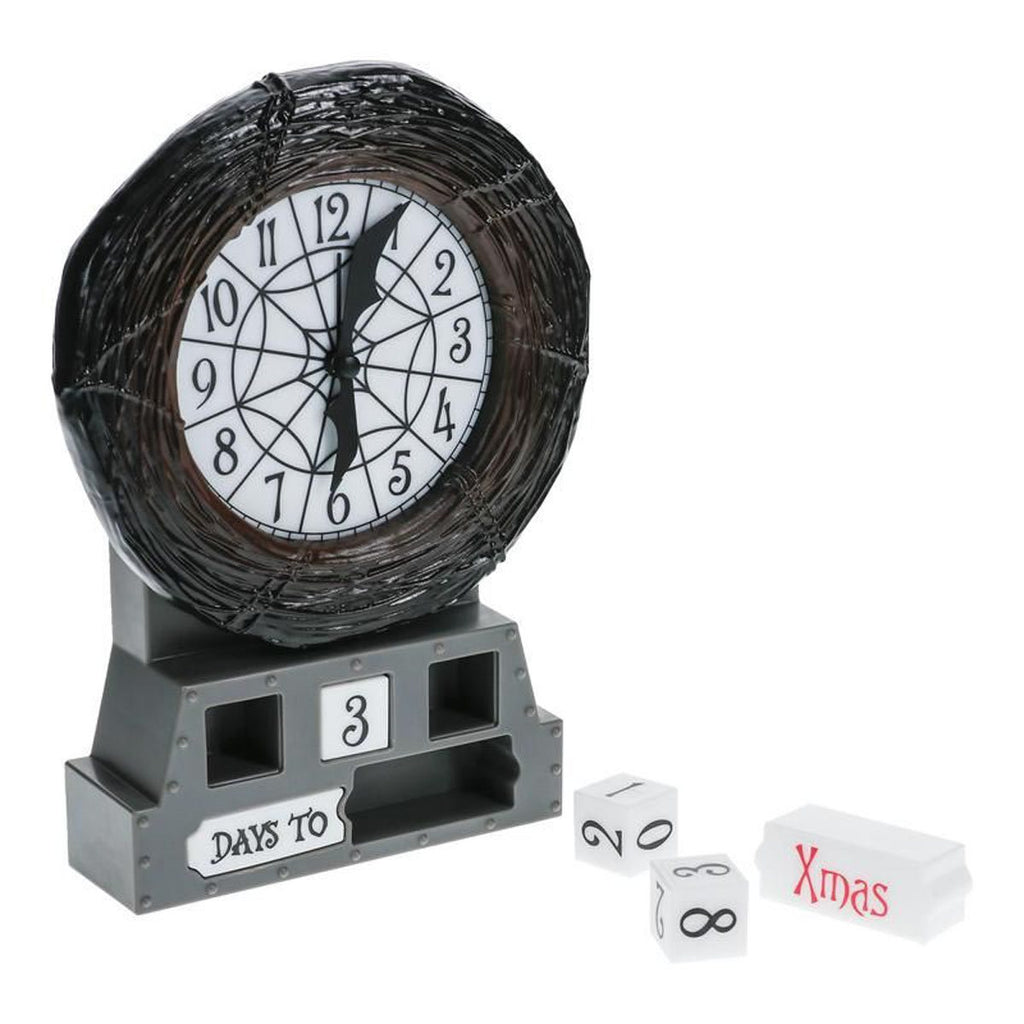 The Nightmare Before Christmas Glow-in-the-Dark Countdown Alarm Clock