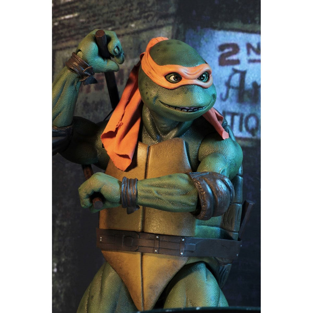 Teenage Mutant Ninja Turtles Movie 1990 Michelangelo 1:4 Scale Action Figure