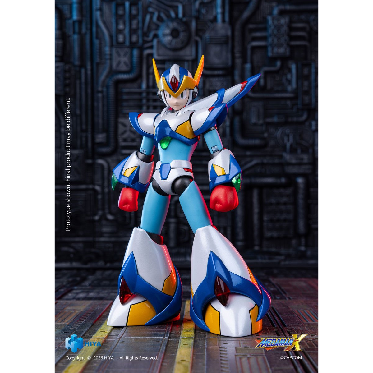 Mega Man X Falcon Armor Version Exquisite Basic Series None Scale 6-Inch Action Figure