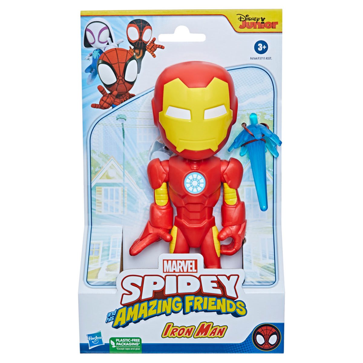 Spidey and His Amazing Friends Supersized Iron Man 9-inch Action Figure