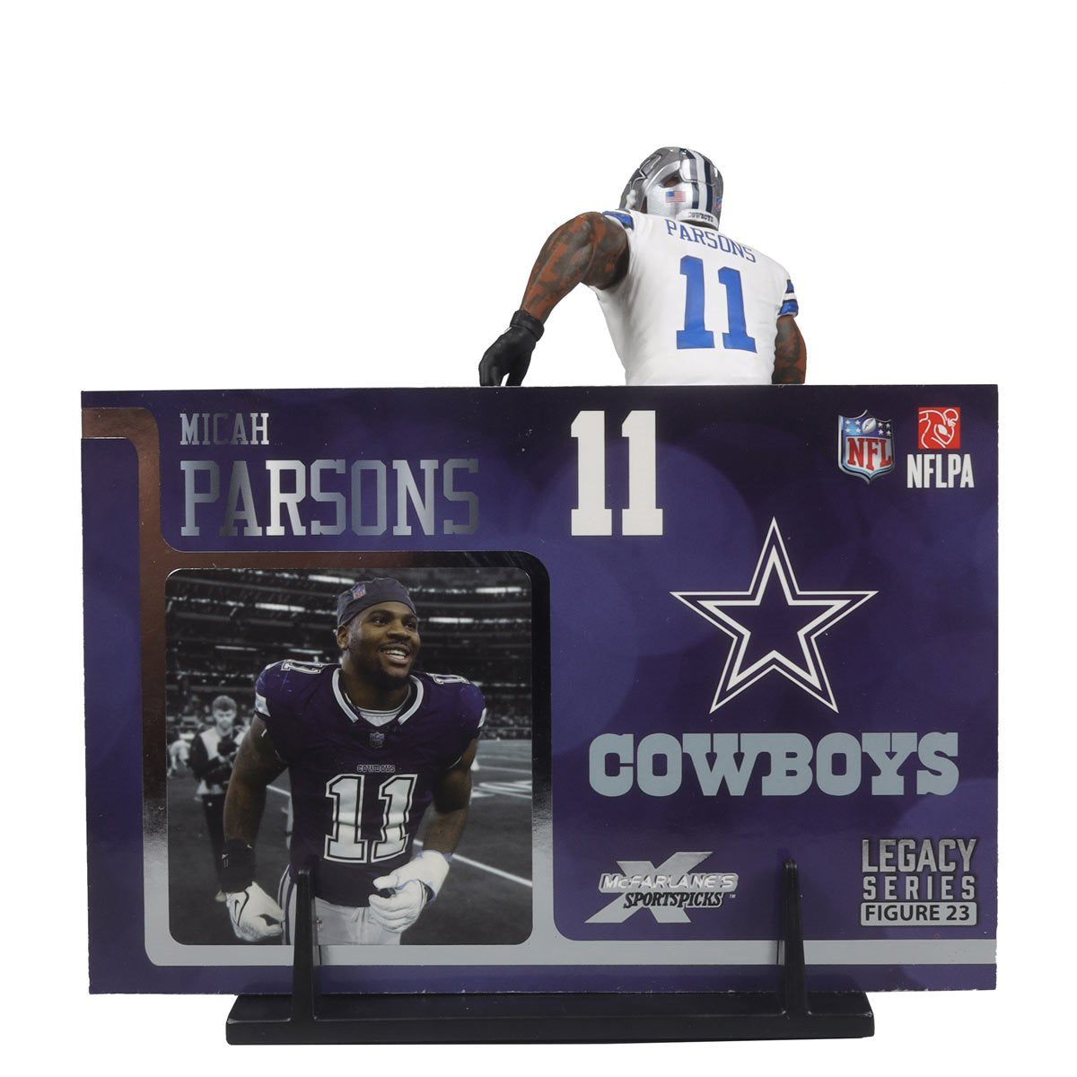 NFL SportsPicks 2024 Wave 2 Dallas Cowboys Micah Parsons 7-Inch Scale Posed Figure