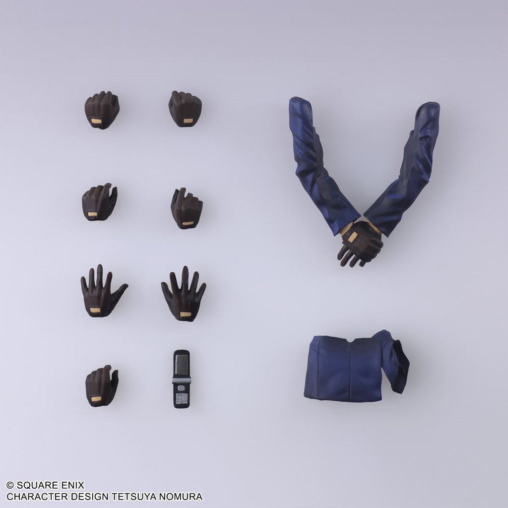 Final Fantasy VII Tseng Bring Arts Action Figure