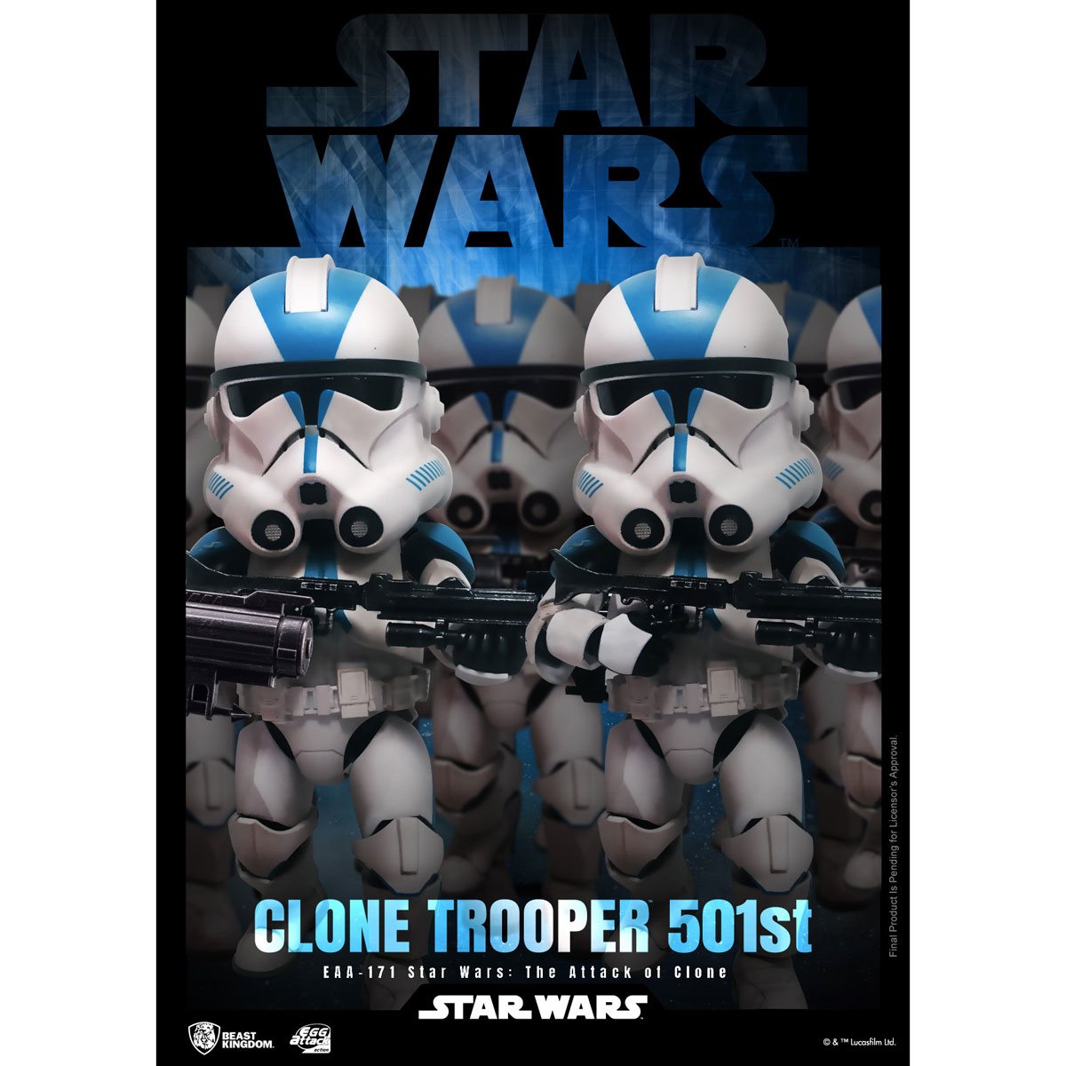 Star Wars Clone Trooper 501St EAA-171 Action Figure