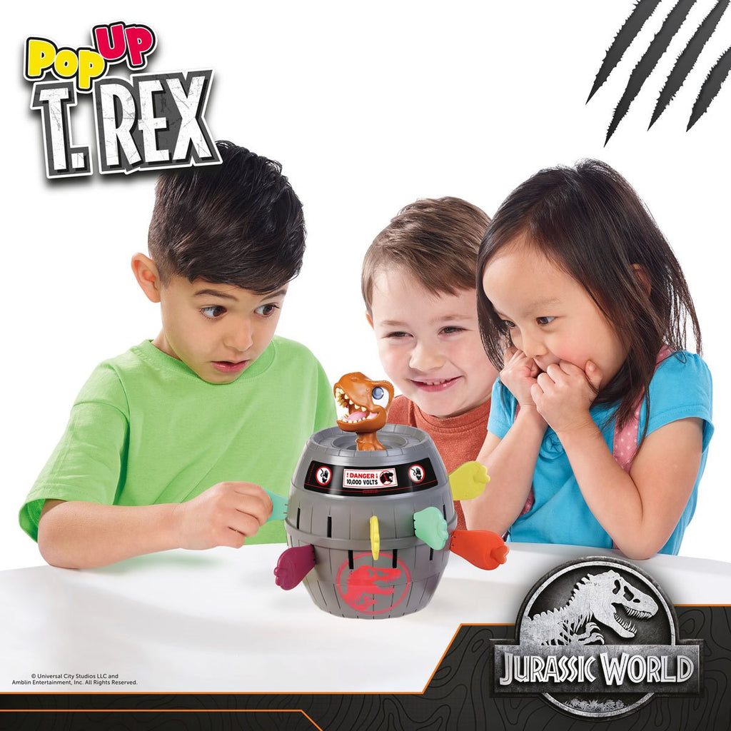 Jurassic World Pop-Up T-Rex Game