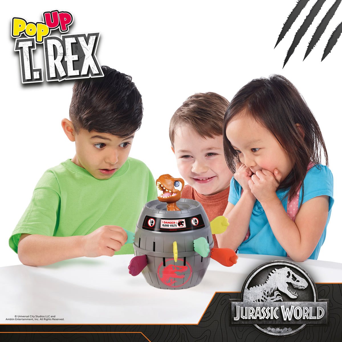 Jurassic World Pop-Up T-Rex Game