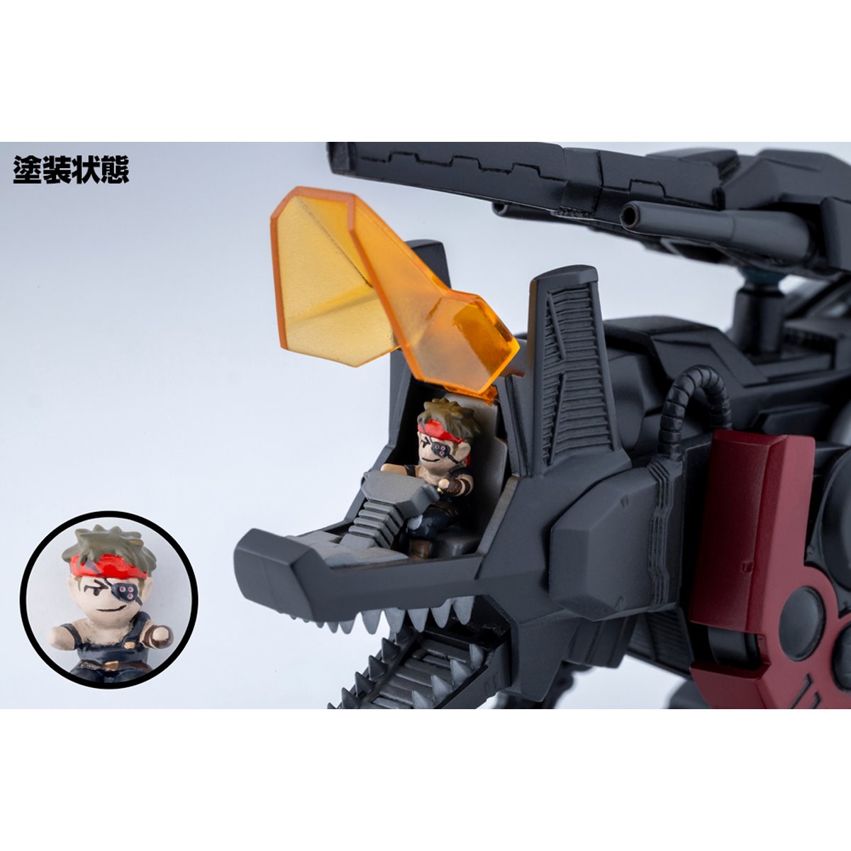 Zoids: Chaotic Century Command Wolf Irvine Special (Clear Parts Append) D-Style Model Kit