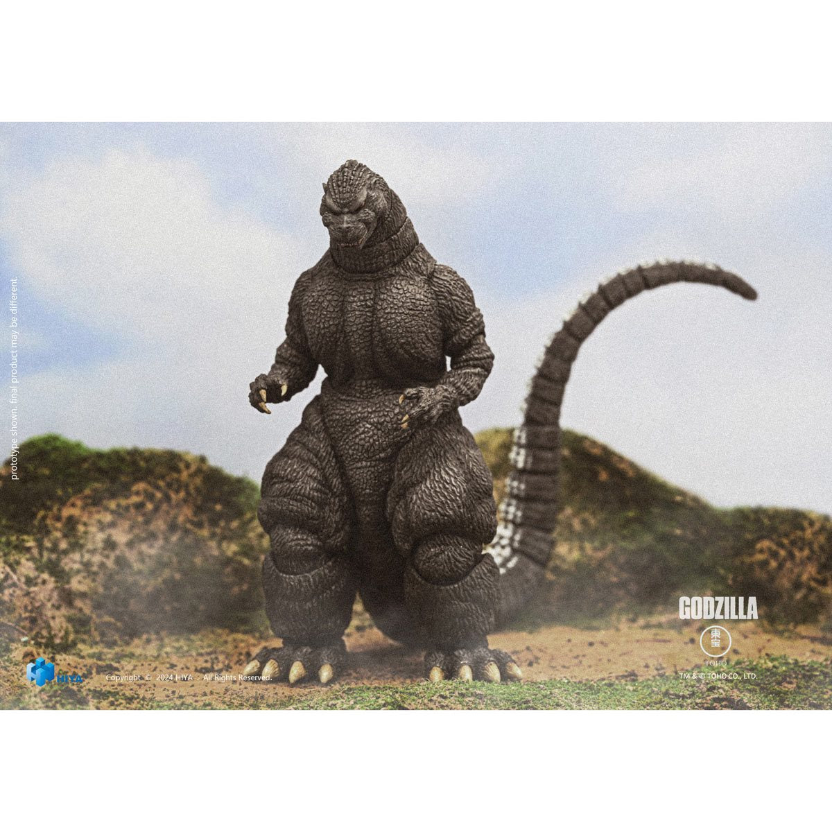 Godzilla vs. King Ghidorah 1991 Godzilla Hokkaido Exquisite Basic Series Action Figure