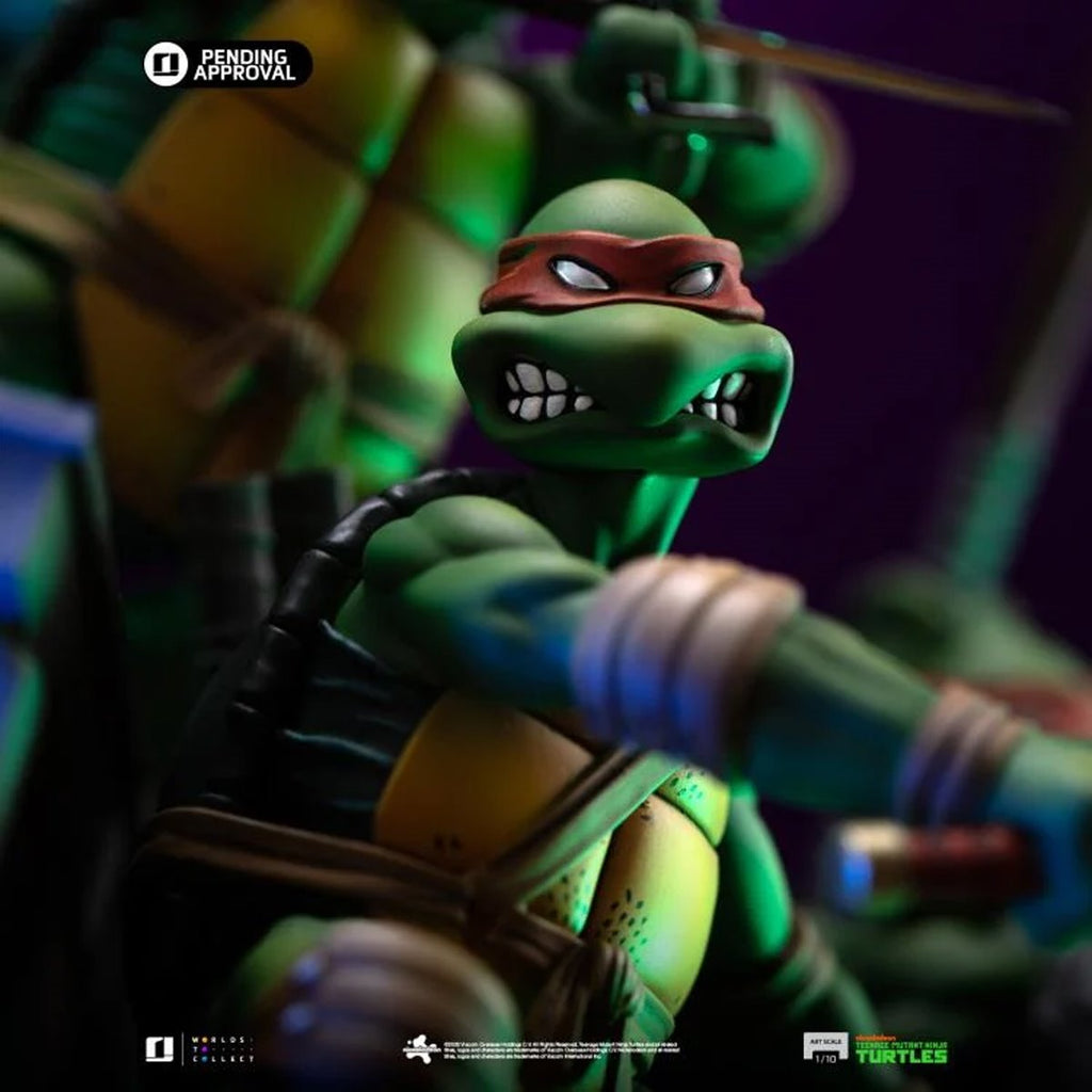 Teenage Mutant Ninja Turtles 1st Cover Deluxe 1:10 Art Scale Limited Edition Statue Set