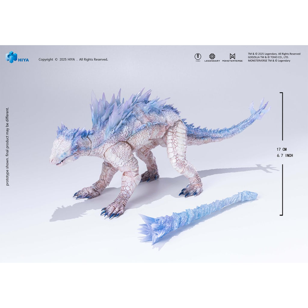 Godzilla x Kong: The New Empire Shimo Frost Bite Blast Exquisite Basic Series None Scale 7-Inch Action Figure