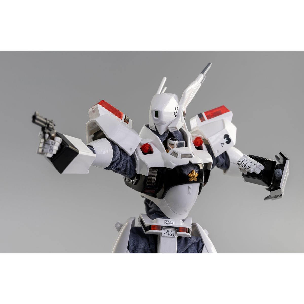 Mobile Police Patlabor Ingram Unit 2 ROBO-DOU 1:35 Scale Action Figure with Unit 3 Attachment