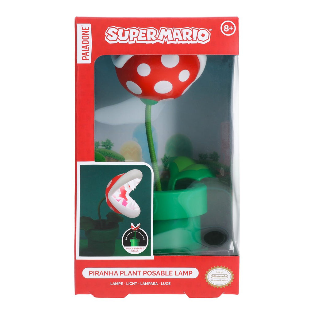 Super Mario Bros. Mini Piranha Plant Posable Lamp