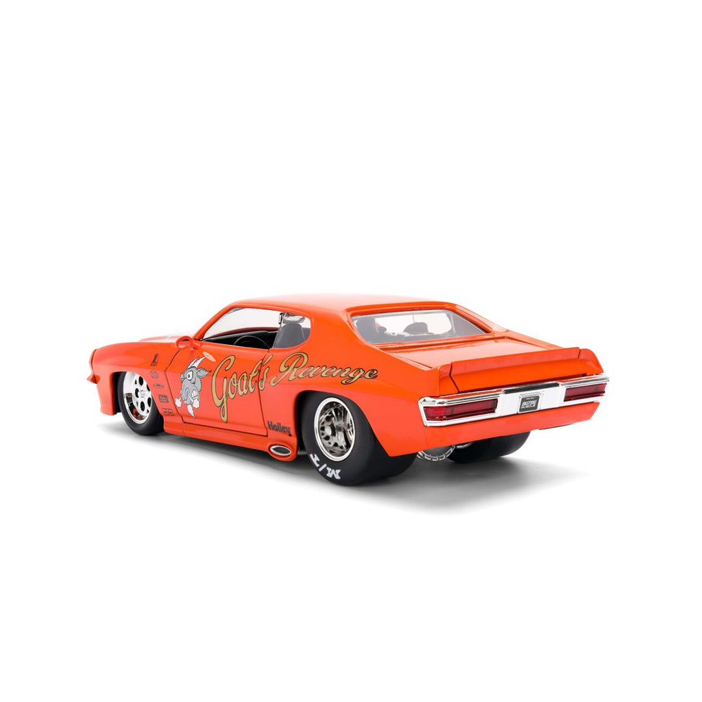 Bigtime Muscle 1971 Pontiac GTO Goat's Revenge 1:24 Scale Die-Cast Metal Vehicle
