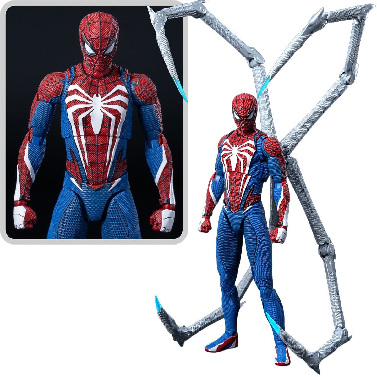Marvel's Spider-Man 2: Spider-Man Advanced Suit 2.0 Peter Parker DLX Action Figure