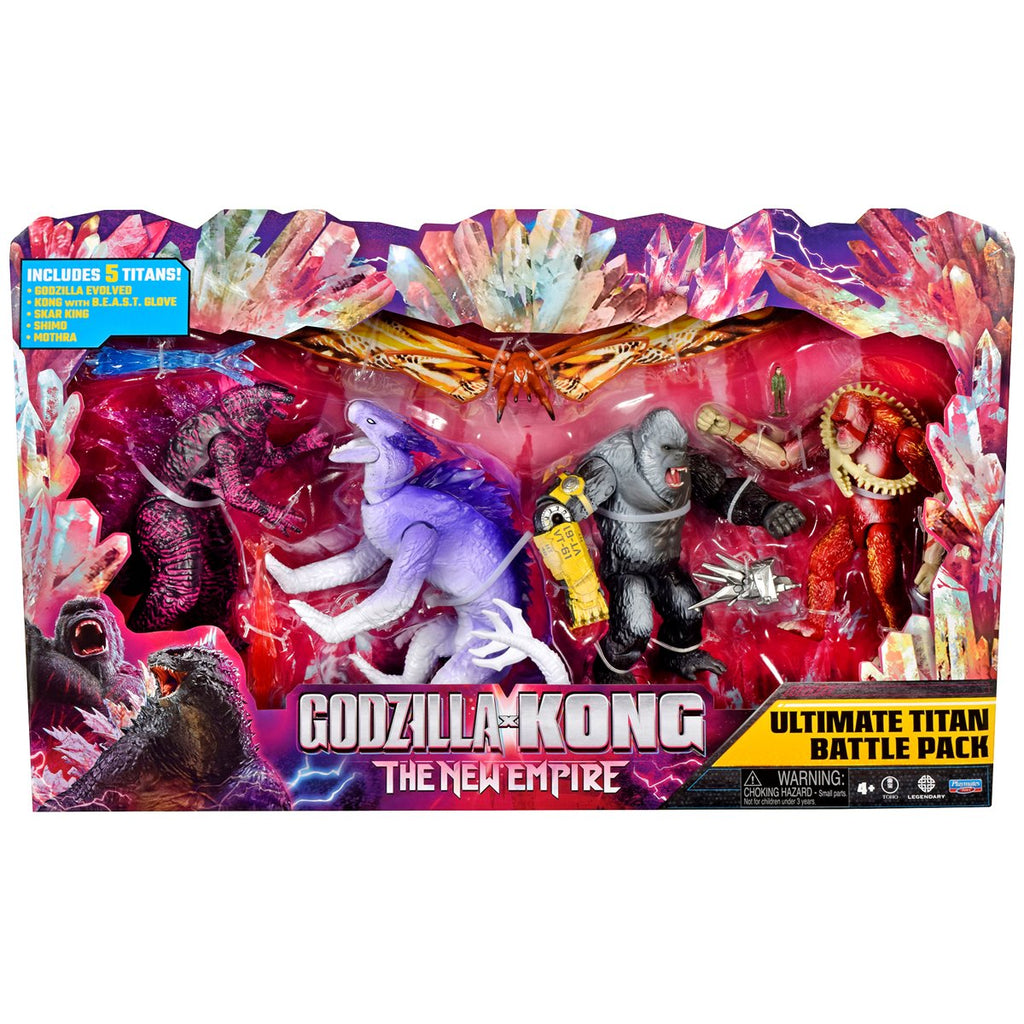 Godzilla vs. Kong Movie 6-Inch Action Figure 5-Pack