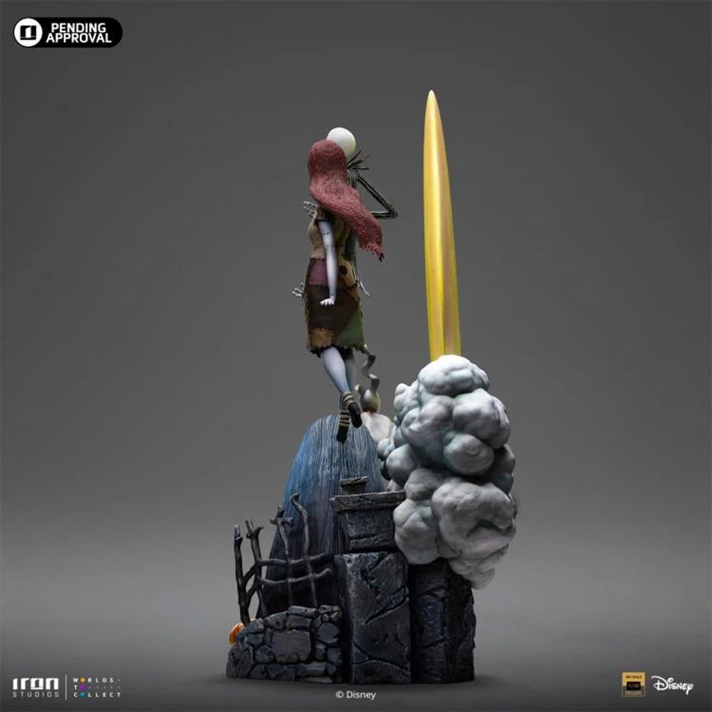 The Nightmare Before Christmas Jack and Sally Deluxe 1:10 Art Scale Limited Edition Statue