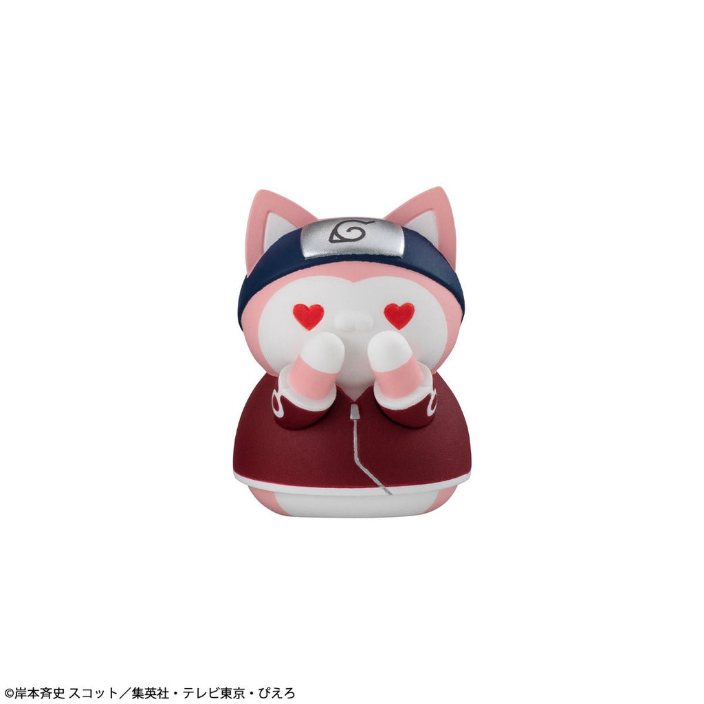 Naruto Nyaruto! Cats of Konoha Village Reboot Mega Cat Project Mini-Figure Case of 8