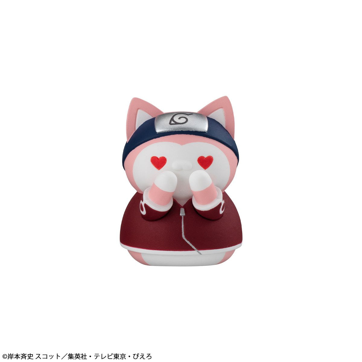 Naruto Nyaruto! Cats of Konoha Village Reboot Mega Cat Project Mini-Figure Case of 8
